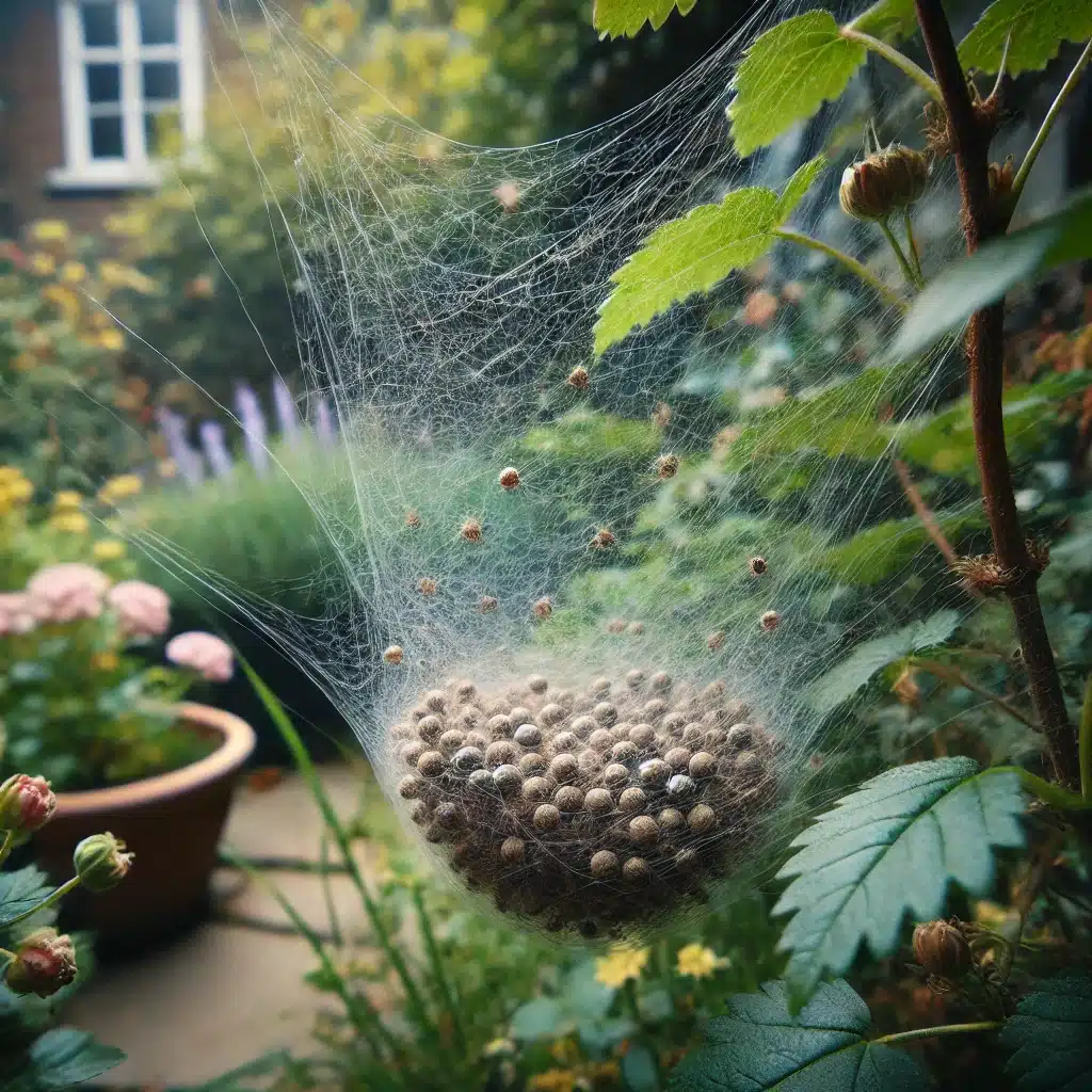 Spider’s Nest in the Garden